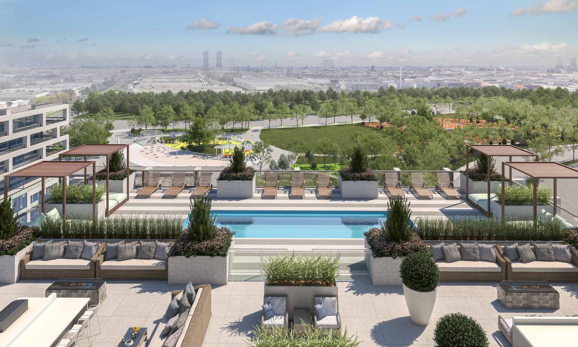 The Fifth at Charisma — pool terrace