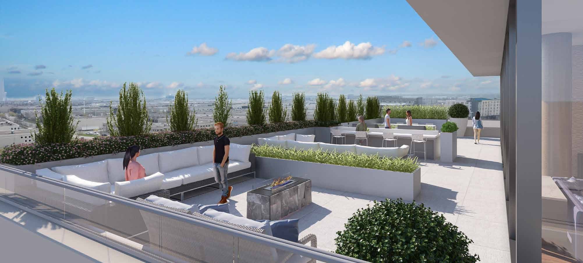 The Fifth at Charisma — rooftop terrace